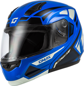 Gmax - Md-04 Sector Helmet Blue/black Sm - M1043974