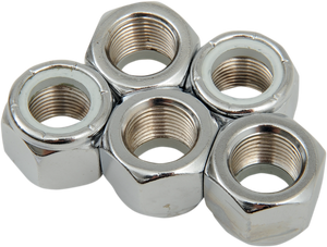 Drag Specialties - Nuts - Nylon - Chrome - 5/8"-18 - Replacement Insert Nuts - MPB281