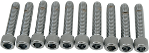 Drag Specialties - Bolts - Socket-Head - Knurled - 5/16-18 x 1-1/2" - Socket-Head Bolts - MPB219