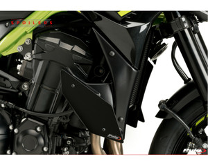 Puig - Downforce Side Spoilers Black Kaw - 20328N