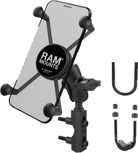 Ram - X-grip Large Phone Mount W/brake/clutch Res Base Short - RAM-B-174-A-UN10U
