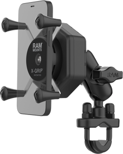 Ram - X-grip Vibe-safe Phone Mount With U-bolt Base Short - RAM-B-149Z-A-UN7-462 Ram - X-grip Vibe-safe Phone Mount With U-bolt Base Short - RAM-B-149Z-A-UN7-462