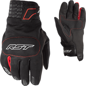 Rst - Rider Ce Glove Black/red Md - 102100RED-09 Rst - Rider Ce Glove Black/red Md - 102100RED-09