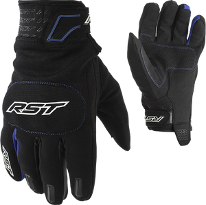 Rst - Rider Ce Glove Black/blue Md - 102100BLU-09