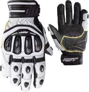 Rst - Tractech Evo 4 Short Ce Glove White/white/black Lg - 102667WHI-10