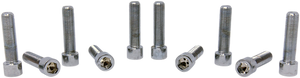 Drag Specialties - Smooth Socket Head - 3/8"-24 x 1-1/2" - Fine-Thread Bolts - MPB252S