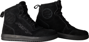 Rst - Ladies Hitop Moto Sneaker Ce Boot Black Suede Sz 6 - 103062BLK-39 Rst - Ladies Hitop Moto Sneaker Ce Boot Black Suede Sz 6 - 103062BLK-39