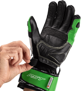 Rst - Tractech Evo 4 Ce Glove Neon Green/black Sz 08 - 102666NEO-08