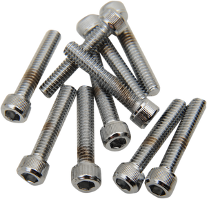 Drag Specialties - Bolts - Socket-Head - Knurled - 8-32 x 7/8" - #8 & #10 Fine and Coarse Bolts - MPB190
