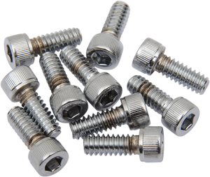 Drag Specialties - Bolts - Socket-Head - Knurled - 10-24 x 3/8" - #8 & #10 Fine and Coarse Bolts - MPB191