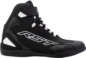 Rst - Sabre Moto Shoe Ce Boot Black / Black / White  Sz 11.5 - 103053BLK-45 Rst - Sabre Moto Shoe Ce Boot Black / Black / White  Sz 11.5 - 103053BLK-45