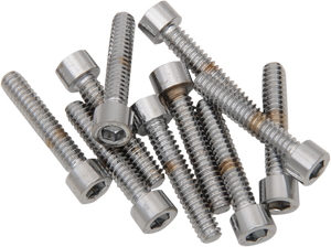 Drag Specialties - Bolts - Socket-Head - Smooth - 10-24 x 3/4" - #8 & #10 Fine and Coarse Bolts - MPB194S