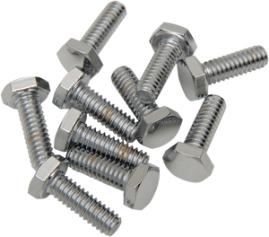 Drag Specialties - Bolts - Hex-Head - Chrome - 1/4"-20 x 7/8" - Replacement Hex-Head Bolts - MPB115
