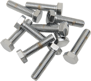 Drag Specialties - Bolts - Hex-Head - Chrome - 5/16"-18 x 1-1/2" - Replacement Hex-Head Bolts - MPB127