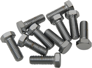 Drag Specialties - Bolts - Hex-Head - Chrome - 3/8"-16 x 1-1/4" - Replacement Hex-Head Bolts - MPB133