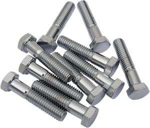 Drag Specialties - Bolts - Hex-Head - Chrome - 3/8"-16 x 1-3/4" - Replacement Hex-Head Bolts - MPB135