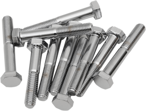 Drag Specialties - 5/16-24 X 2 1/4 Chrome Hex Head - Fine-Thread Hex-Head Bolt Assortment - MPB154 Drag Specialties - 5/16-24 X 2 1/4 Chrome Hex Head - Fine-Thread Hex-Head Bolt Assortment - MPB154