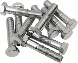 Drag Specialties - 3/8-24 X 1 3/4 Chrome Hex Head - Fine-Thread Hex-Head Bolt Assortment - MPB159 Drag Specialties - 3/8-24 X 1 3/4 Chrome Hex Head - Fine-Thread Hex-Head Bolt Assortment - MPB159