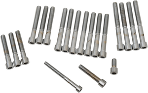 Drag Specialties - Smooth Socket Camshaft/Primary Bolts - XL '71-'76 - Cover Bolt Set - MK162S