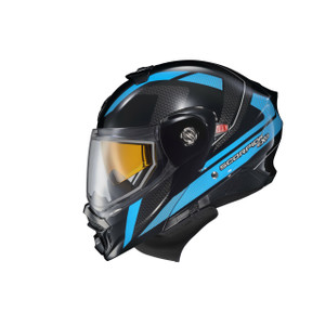 Scorpion Exo - Exo-at960 Cold Weather Helmet Hicks Light Blue Sm(dual Pane) - 96-1183-SD