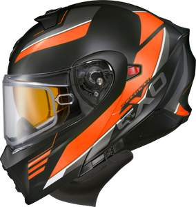 Scorpion Exo - Exo-gt930 Cold Weather Helmet Modulus Orange Lg (electric) - 93-1045-EC