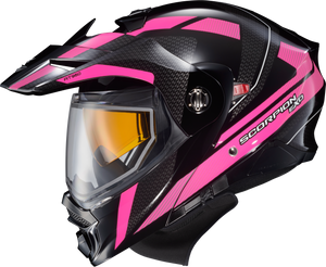 Scorpion Exo - Exo-at960 Cold Weather Helmet Hicks Pink Xl (electric) - 96-1176-EC