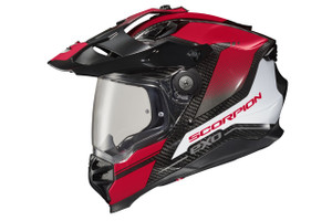 Scorpion Exo - Xt9000 Carbon Full-face Helmet Trailhead Dark Red Sm - XT9-1073