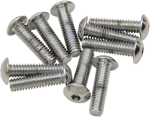Drag Specialties - Bolts - Button-Head - 8-32 x 5/8" - Replacement Button-Head Bolts - MPB262