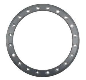 System 3 - Sb8-sb9 15" Beadlock Ring 10mm 20-hole Gloss Brushed Gry - 15S3RING-520