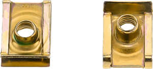 Bolt - Clip Nut Euro M6 10pk - 021-60600