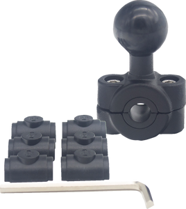 Ridepower - Mount Handlebar 3/8" - 1/2" For Ridepower Ball Mount - RPMTBRACKET38