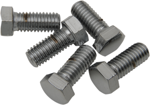 Drag Specialties - Bolts - Hex-Head - Chrome - 7/16"-14 x 1" - Replacement Hex-Head Bolts - MPB668