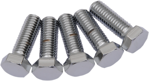 Drag Specialties - Bolts - Hex-Head - Chrome - 1/2"-13 x 1-1/2" - Replacement Hex-Head Bolts - MPB674