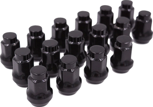 Raceline Wheels - 16 Pack 3/8" X 24mm (14mm Hex, Conical) Black - ALUGB-13BX Raceline Wheels - 16 Pack 3/8" X 24mm (14mm Hex, Conical) Black - ALUGB-13BX