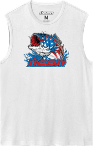 Icon - Tank American Basstard Wt 2x -