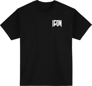 Icon - Tee Blegh Bk Lg -