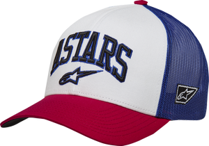 Alpinestars - Hat Dunker Wt/rd/bl Os - 1214-81717-2372-OS Alpinestars - Hat Dunker Wt/rd/bl Os - 1214-81717-2372-OS