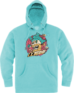Icon - Hoodie Snack Attack Mint Lg -