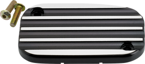 Joker Machine - Cover Hyd Clutch Mc Touring Finned Black/silver - 08-012B Joker Machine - Cover Hyd Clutch Mc Touring Finned Black/silver - 08-012B