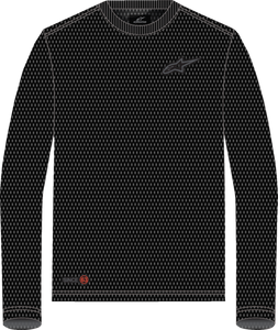 Alpinestars - Tee Inclinate Mesh Ls Bk L - 1214-73500-10-L