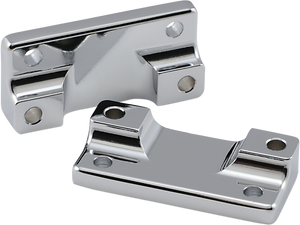 Drag Specialties - Fender-To-Fork Adapters - Chrome - Fender-To-Fork Adapter - 221280