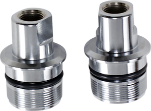 Drag Specialties - Lower Fork Tube Cap - Chrome - Chrome Fork Tube Plugs and Caps - 23-0213-BC114