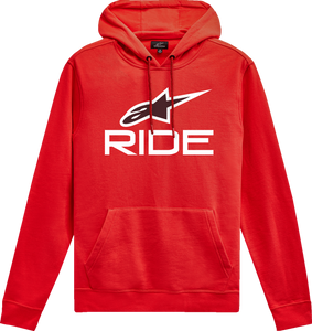 Alpinestars - Hoodie Ride 4.0 P/o Rd/wt/bk Xl - 1214-51820-321-XL
