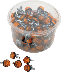 Chris Products - Lic Plate Refl Tub150 Amb - CH150A Chris Products - Lic Plate Refl Tub150 Amb - CH150A