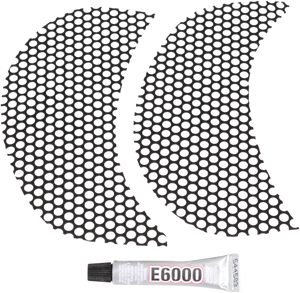 Klock Werks - Screen Faring Vent Rnd B - KWS-01-0368-B