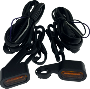 Drag Specialties - Lights Mkr Blk/amber 04-13 Xl -