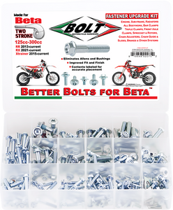 Bolt - Pro Pack Fasteners For Beta 2-stroke - BTPP-2T Bolt - Pro Pack Fasteners For Beta 2-stroke - BTPP-2T