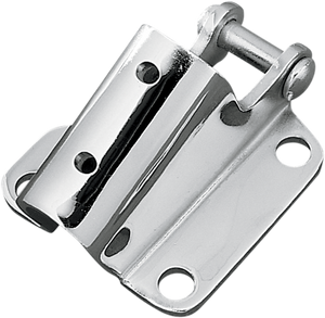 Drag Specialties - Kickstand Mounting Support - Chrome Kickstand Components - 11-0121-BC2