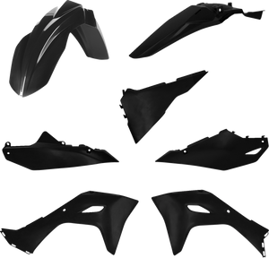 Acerbis - Plastic Kit Kaw Blk - 2983560001