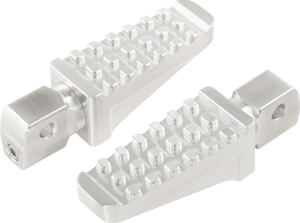 Joker Machine - Footpegs Passenger Road Racing Serrated Scout Silver - 09-860-8